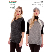 N1420 Sleevesless Pullover and Hat